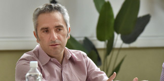 Andrés Larroque, ministro de Desarrollo de la Comunidad de la provincia de Buenos Aires - Foto: NA