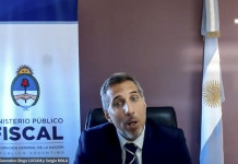 Duro rechazo de los jueces a los ataques de Soria, Mena y Pietragalla a los fiscales del caso Vialidad El fiscal Diego Luciani - Foto: NA