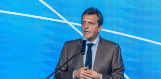 El Ministro de Economía y Energía de la Nación, Sergio Massa
