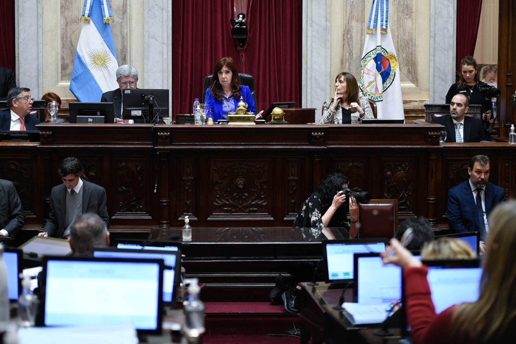 Sesión pública especial del Senado de la Nación, el 10 de agosto 2022 - Fotos: Charly Diaz Azcue/Comunicación Senado