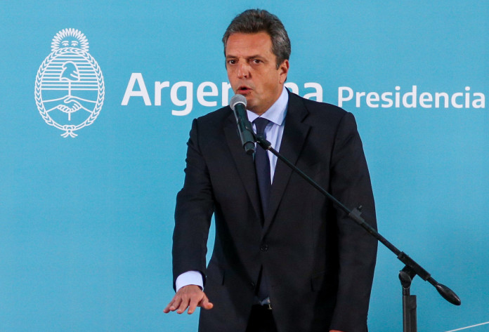 Sergio Massa juró como ministro de economía - Foto: NA