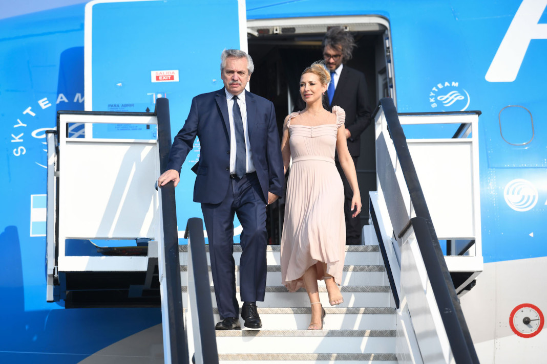 El presidente Alberto Fernández arribó a Nueva York - Foto: NA