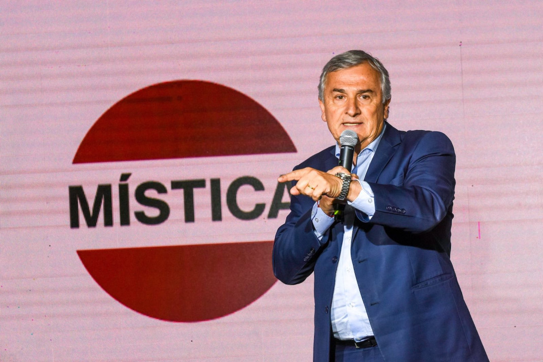 Gerardo Morales anunció su candidatura a presidente para 2023