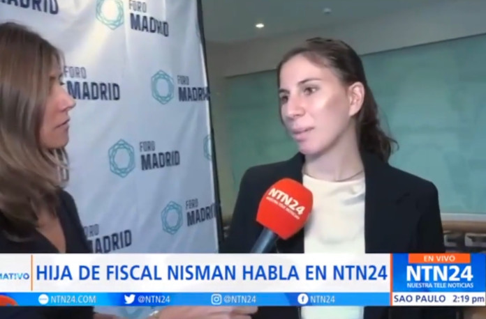 Iara Nisman la hija del fiscal Alberto Nisman -