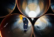 El Gobierno admite que las obras de gas para Vaca Muerta recién funcionarán en 2027 Los caños para Gasoducto -