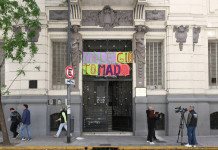 Escuelas tomadas en Capital Federal - Foto: NA