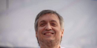 Máximo Kirchner en un acto - Foto: NA
