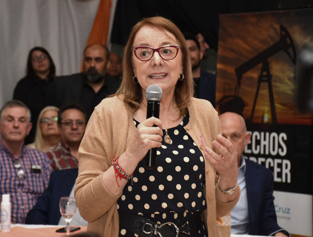 La gobernadora de Santa Cruz Alicia Kirchner - Foto: Prensa de Gobierno