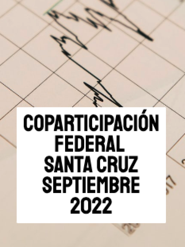 Coparticipación federal septiembre 2022