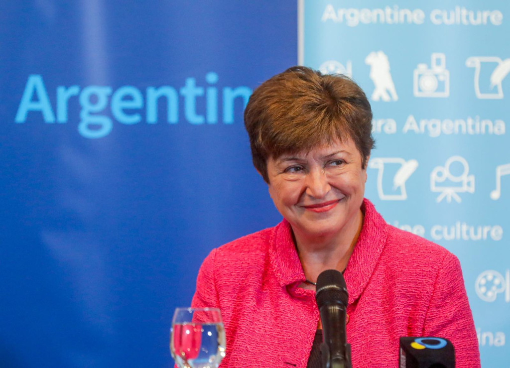 La directora gerenta del FMI, Kristalina Georgieva - Foto: NA