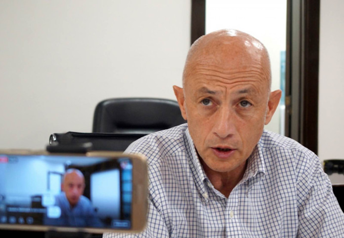 El intendente de Caleta Olivia Fernando Cotillo -