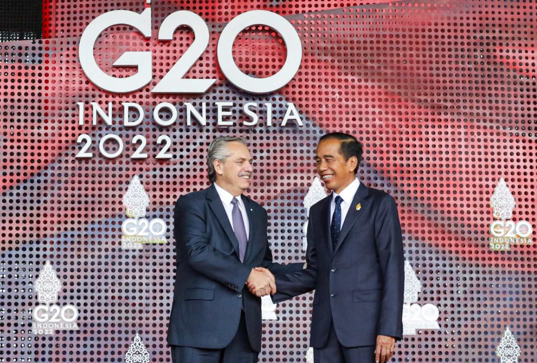 Alberto Fernández en el G20 - Foto: Presidencia