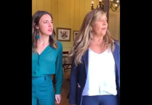 Si a las piedras las pusieron los de la derecha, a los 130 mil fallecidos, los mató la izquierda Gabriela Cerruti en Casa Rosada