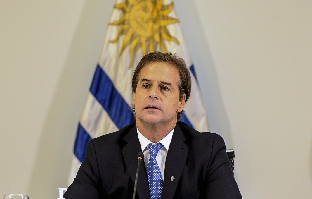 El presidente de Uruguay Luis Lacalle Pou - Foto: NA