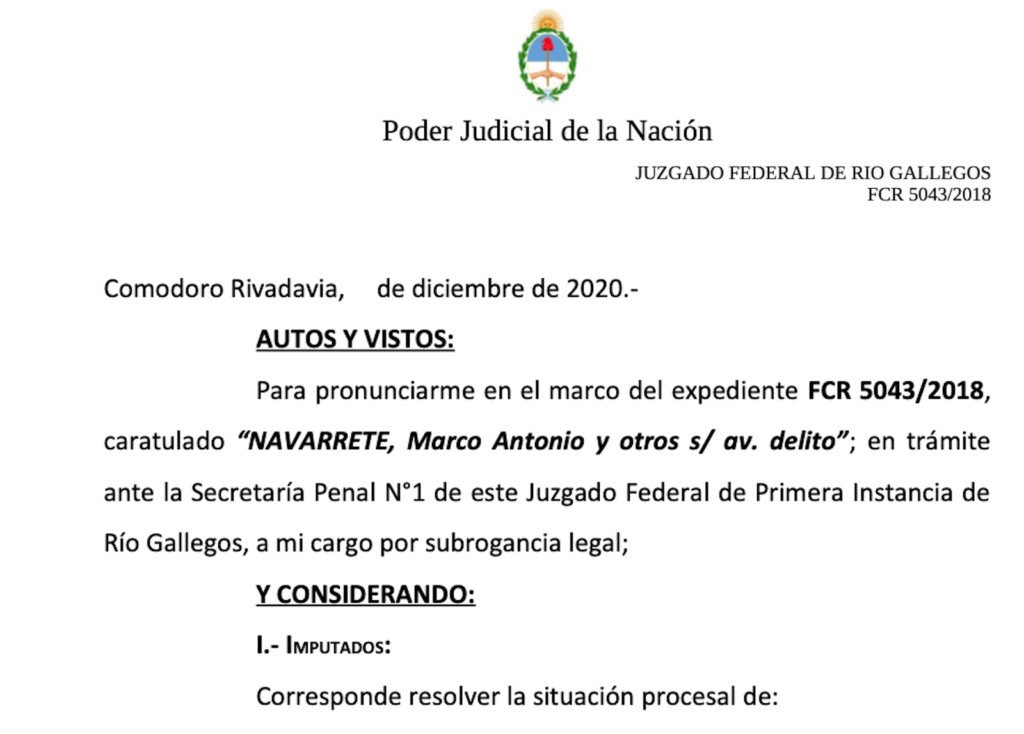 A juicio oral sindicalistas de Río Turbio. Argumentan haber defendido a 500 trabajadores despedidos, pero hicieron silencio cuando despidieron 417 en 2020