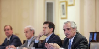Alberto Fernández se reunió con 14 gobernadores - Foto: NA