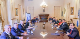 Alberto Fernández se reunió con 14 gobernadores - Foto: NA
