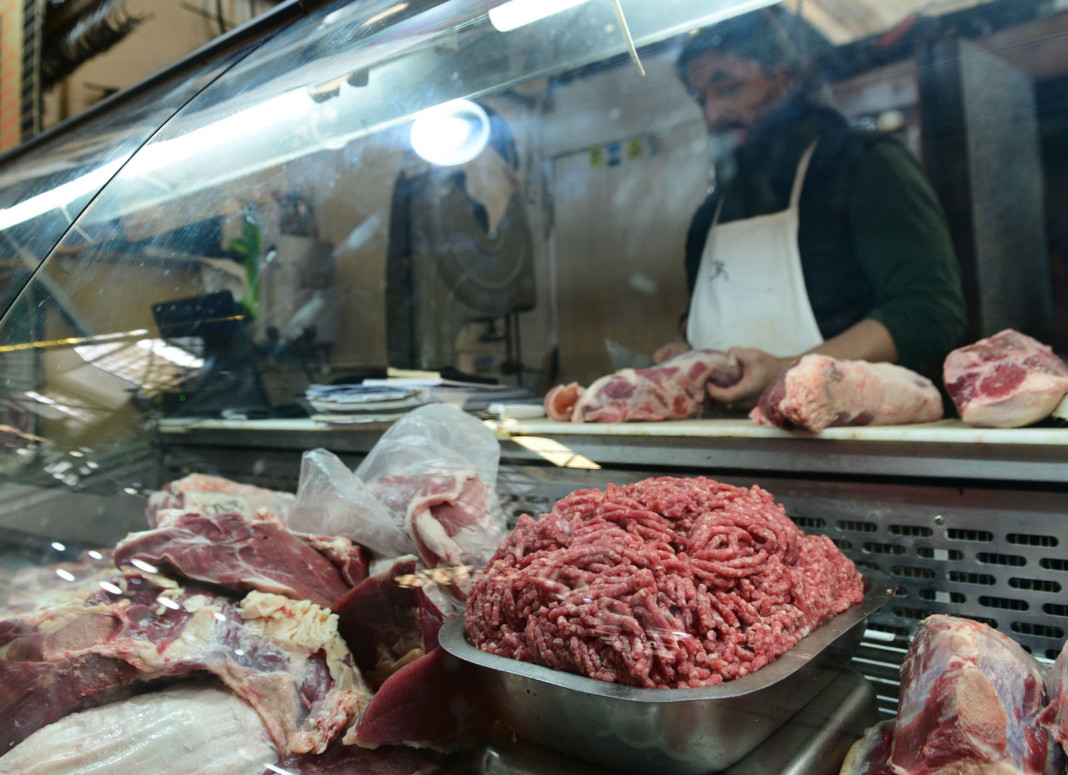 Precios, góndolas, carne, inflación, INDEC - Foto: NA