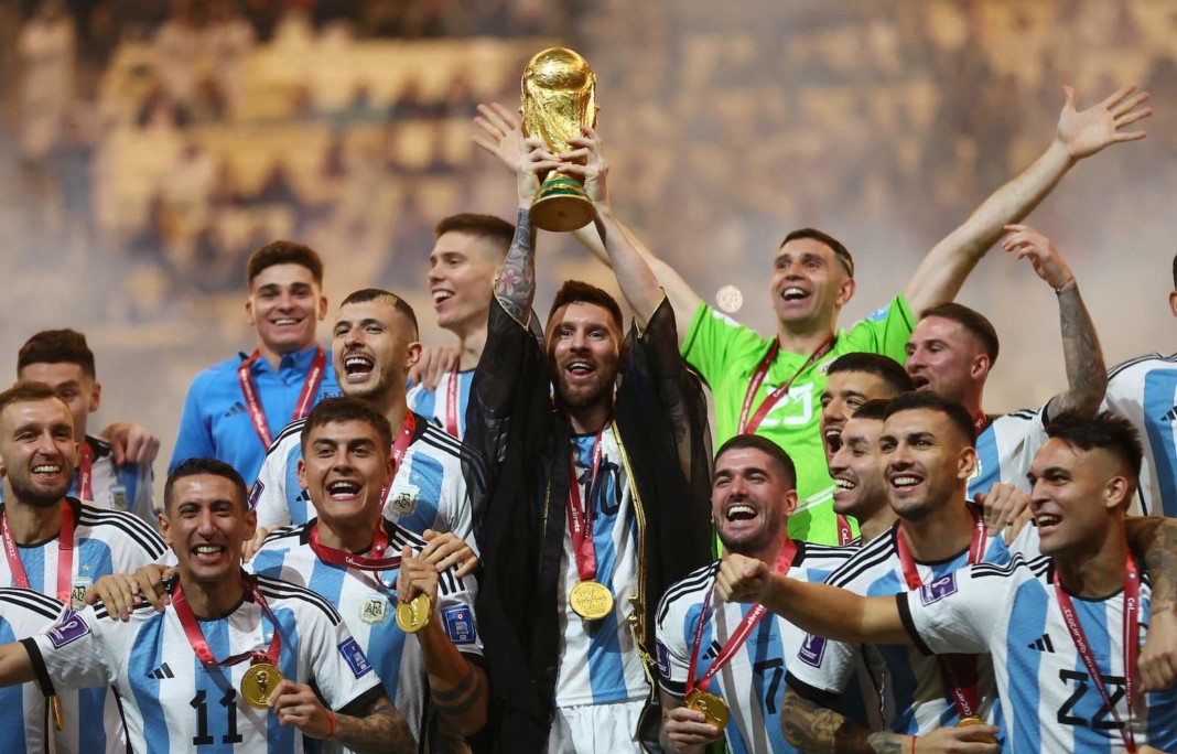 La selección Argentina campeona del mundo - Foto: NA