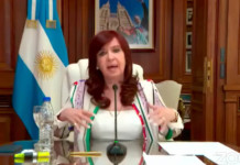Los riesgos de jugarse por una delincuente de Estado Cristina Kirchner hable en el cierre de la causa vialidad - Foto: NA