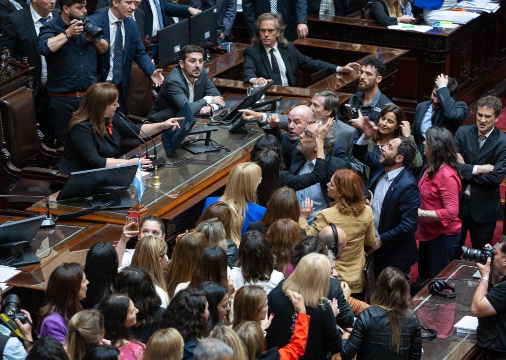 Sesión en la Cámara de Diputados de la Nación - Foto: NA