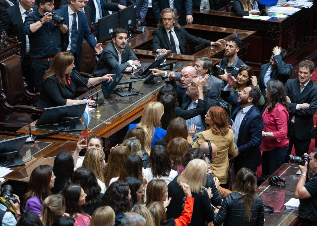 Sesión en la Cámara de Diputados de la Nación - Foto: NA