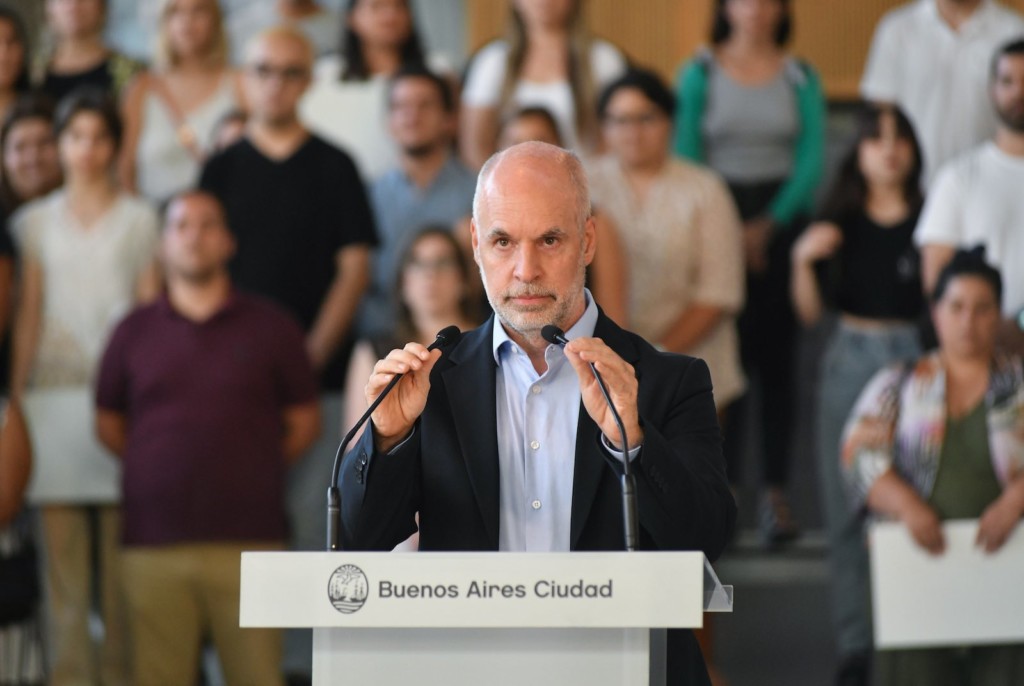 El jefe de Gobierno porteño, Horacio Rodríguez Larreta - Foto: NA