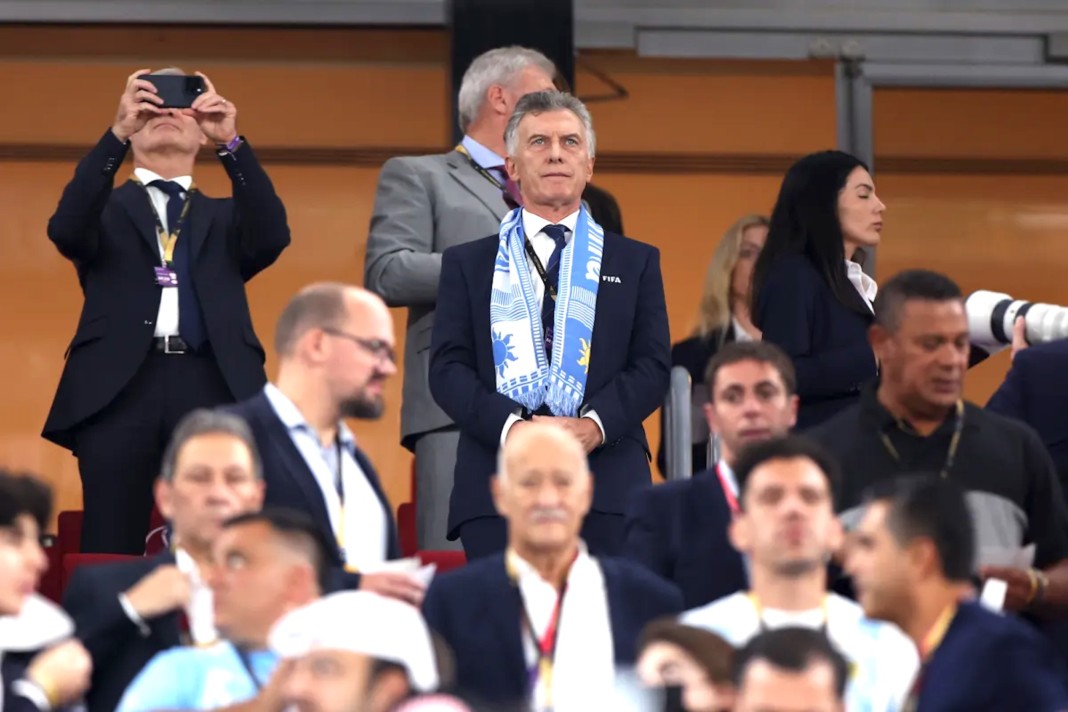 El ex presidente Mauricio Macri en Qatar 2022 - Foto: NA