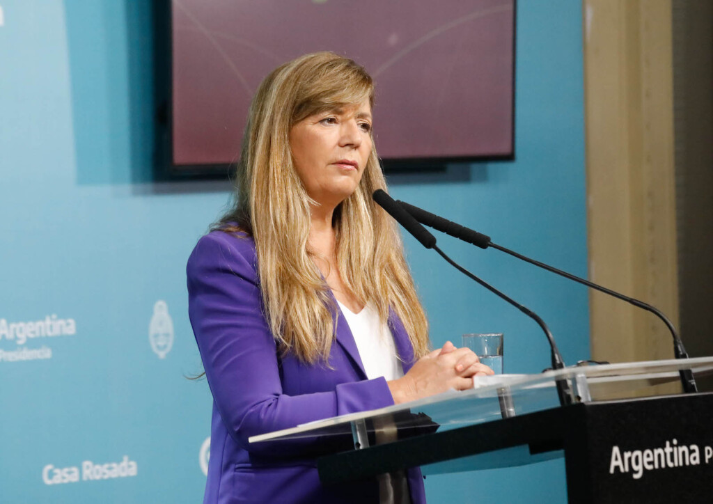 La Portavoz de la Presidencia Gabriela Cerruti - Foto: NA