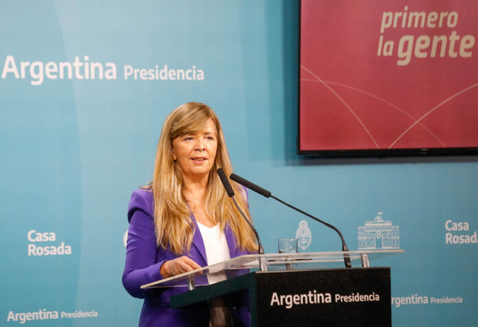 La Portavoz de la Presidencia Gabriela Cerruti - Foto: NA
