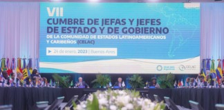 El presidente Alberto Fernández inauguró la VII Cumbre de la Celac - Foto: NA