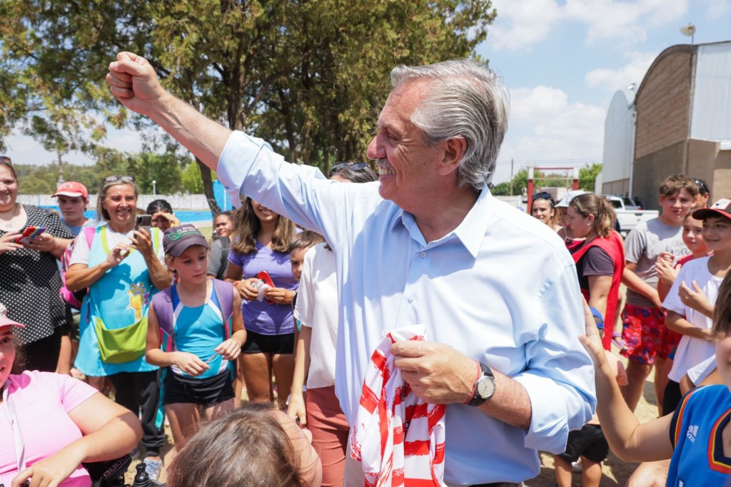 El Presidente Alberto Fernández - Foto: NA