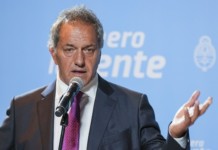 Daniel Scioli espera por Alberto Fernández para ver si se lanza otra vez a la Presidencia Daniel Scioli - Foto: NA