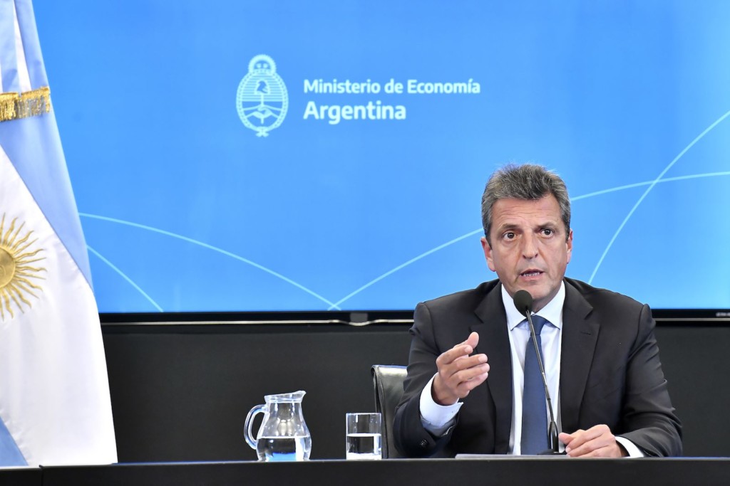 El ministro de Economía Sergio Massa - Foto: Prensa ministerio