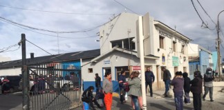 El corralón del Municipio de Río Gallegos -