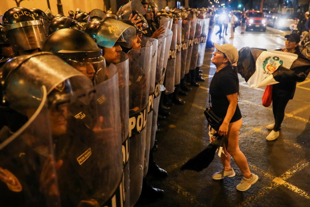 Protestas en Perú - Foto: NA