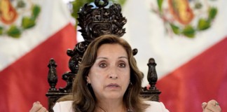 La presidenta de Perú Dina Boluarte - Foto: NA