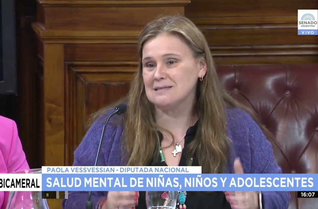 La diputada nacional del Frente de Todos Paola Vessvessian -