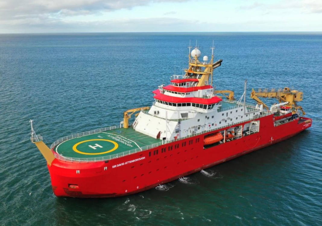 El buque RRS Sir David Attenborough