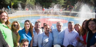 El presidente Alberto Fernández en su visita a La Rioja - Foto: NA