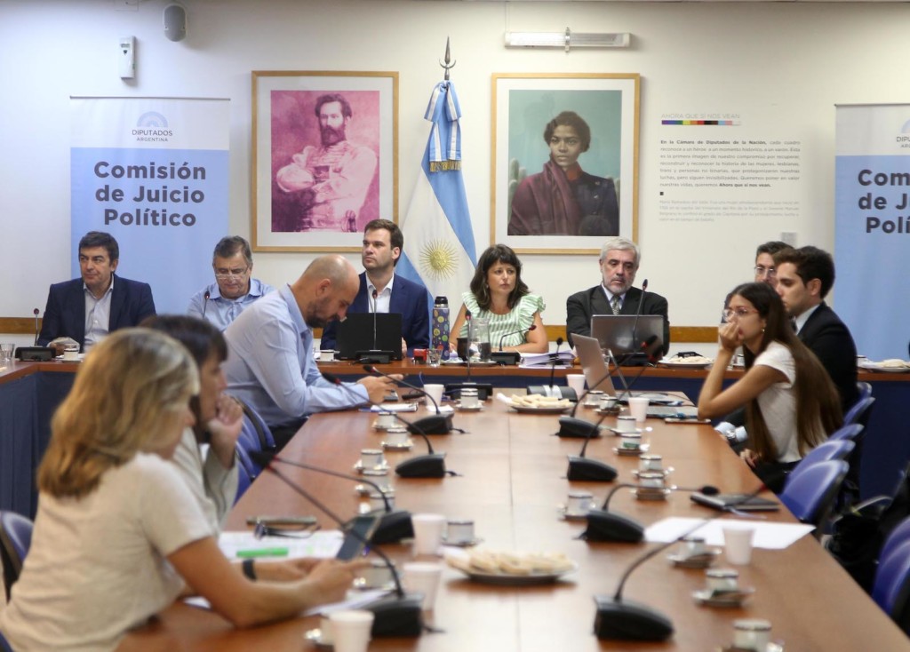 Reunión de la Comisión de Juicio Político de la Cámara de Diputados - Foto: NA