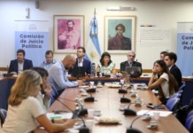 Juicio Político a la Corte: el oficialismo citó a tres exfuncionarios de Macri, pero no concurrirán Reunión de la Comisión de Juicio Político de la Cámara de Diputados - Foto: NA