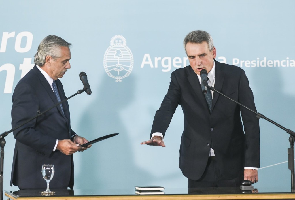 Agustín Rossi jura como ministro Jefe de Gabinete - Foto: Prensa Ministerio
