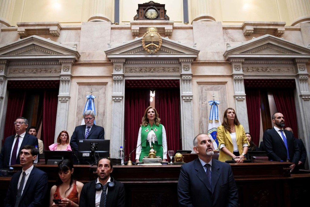 Sesión preparatoria del Senado de la Nación febrero de 2023 - Foto: NA