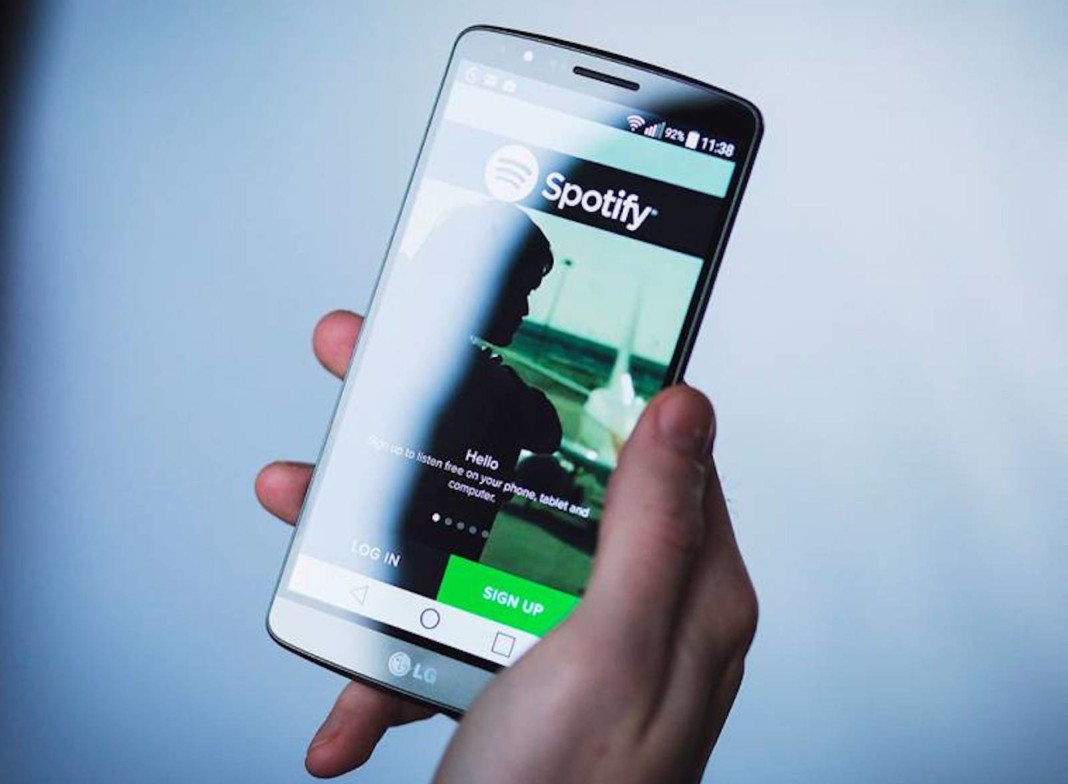 La plataforma de música Spotify -