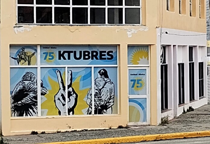 la Unidad Básica del PJ en Río Turbio “76 Oktubres”