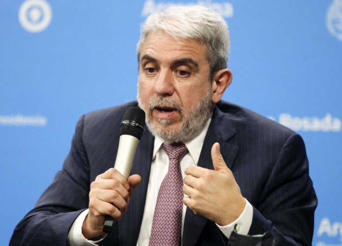 El ministro de Seguridad, Aníbal Fernández - Foto: NA