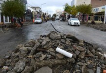 Pablo Grasso es el primer intendente que pone manos a la obra en Río Gallegos, el único problema es la falta de transparencia en las inversiones, la corrupción y la cartelización Av Néstor Kirchner - Foto: OPI Santa Cruz/Francisco Muñoz