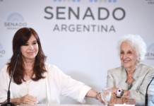 Cristina Kirchner tomó por ciertas las declaraciones de Alberto Fernández y apuntó: “En un off se dicen barbaridades que después se niegan” La vicepresidenta de la Nación Cristina Kirchner en el Senado - Foto: NA