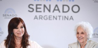 La vicepresidenta de la Nación Cristina Kirchner en el Senado - Foto: NA